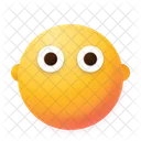 Silence Emoji Face Icon
