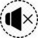 Silence Sound Mute Icon