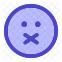 Silenciado Emoji Emoticones Icon