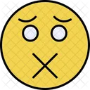 Silenciado Emoji Emoticon Icon