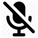 Silencio Sin Sonido Sin Volumen Icono