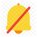 Silencioso Mudo Campana Icono