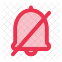 Silent Mute Bell Icon