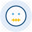 Silent Emoji Expression Icon
