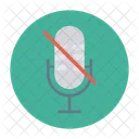 Silent Mike Mute Icon