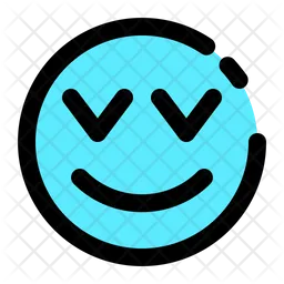 Silent Happy Emoji Icon