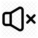 Silent Mute Volume Icon