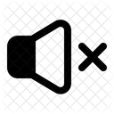 Silent Mute Volume Icon