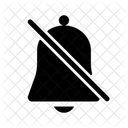 Silent Mute Bell Icon