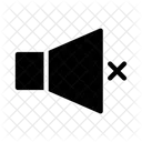 Silent Mute Down Icon