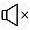 Silent Mute Sound Icon