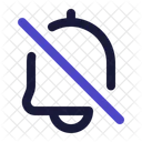 Silent Mute Bell Icon