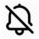 Silent Mute Bell Icon