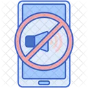 Silent Mobile Phone Silent Mute Icon