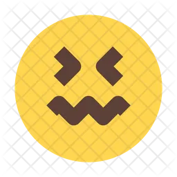 Silent Squint Emoji Icon