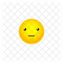 Faccina Silenziosa Faccina Emoji Icon