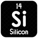 Silicio Quimica Tabla Periodica Icono