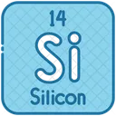 Silicio Quimica Tabla Periodica Icono