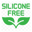 Silicone Free Packaging Label Signaling Icon