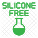 Silicone Free Packaging Label Signaling Icon