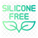 Silicone Free Packaging Label Signaling Icon