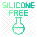 Silicone Free Packaging Label Signaling Icon