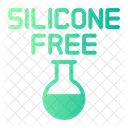Silicone Free Packaging Label Signaling Icon