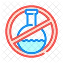 Silicone No Chemical No Liquid Icon