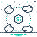 Silizium Silizium Chemie Symbol