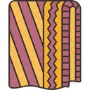 Silk Textile Weaving Icon