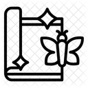 Silk Fabric Butterfly Icon