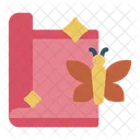 Silk Fabric Butterfly Icon