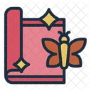 Silk Fabric Butterfly Icon