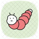 Silkworm Insect Silk Icon