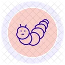 Silkworm Insect Silk Icon