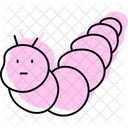 Silkworm Insect Silk Icon