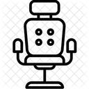 Silla de barbero  Icono