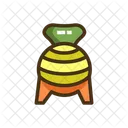 Silla de bola de equilibrio  Icon