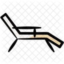 Silla de cubierta  Icono