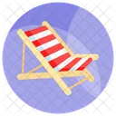 Silla de cubierta  Icono