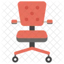 Silla De Oficina Muebles De Trabajo Sillon Icono