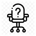 Oficina Silla Pregunta Icono