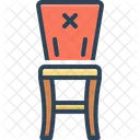 Silla vacía  Icono