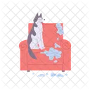 Vector Desastre Perro Icono