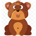 Silly Bear Silly Goofy Icon