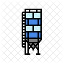 Silo Cement Production Icon