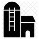 Storeroom Storehouse Silo Icon