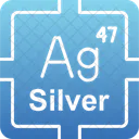 Silver Preodic Table Preodic Elements Icon