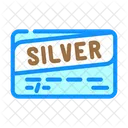 Silver Credit Card Icon