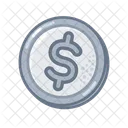 Silver Coin  Icon